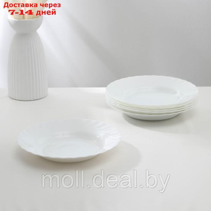 Набор суповых тарелок Luminarc TRIANON, 650 мл, d=22 см, стеклокерамика, 6 шт - фото 1 - id-p209816466