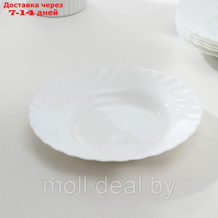 Набор суповых тарелок Luminarc TRIANON, 650 мл, d=22 см, стеклокерамика, 6 шт - фото 2 - id-p209816466
