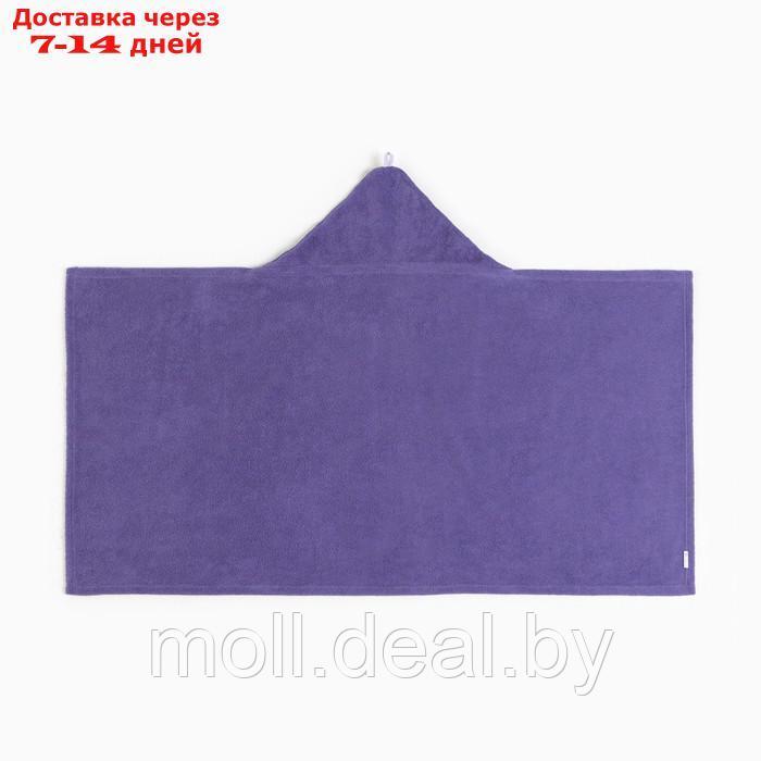Полотенце с капюшоном Крошка Я, цв.фиолетовый 70*140 см, 100%хл, 320 г/м2 - фото 3 - id-p209760288