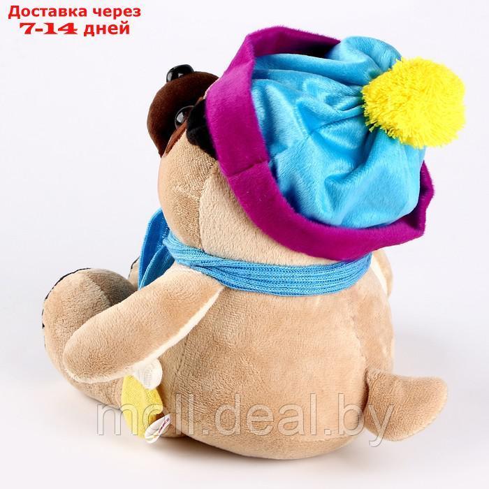 Pomposhki Мягкая игрушка Боня В шапке и шарфе - фото 3 - id-p209825430