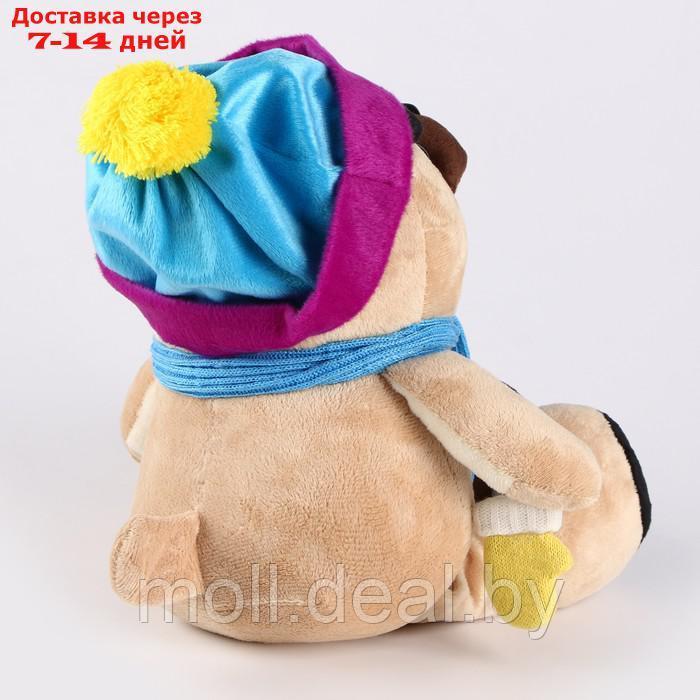 Pomposhki Мягкая игрушка Боня В шапке и шарфе - фото 4 - id-p209825430