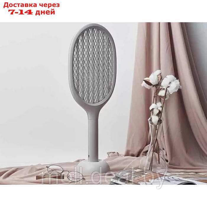 Мухобойка электрическая Xiaomi SOLOVE Electric Mosquito Swatter P1 Grey, АКБ, серый - фото 4 - id-p209759292