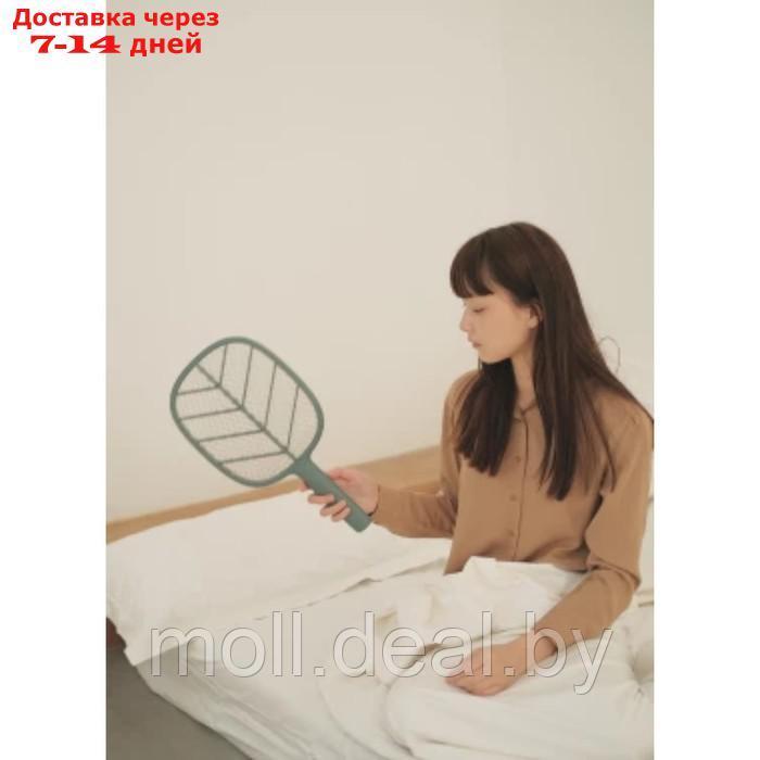 Мухобойка электрическая Xiaomi SOLOVE Electric Mosquito Swatter P2+ Green, АКБ, зелёный - фото 3 - id-p209759294