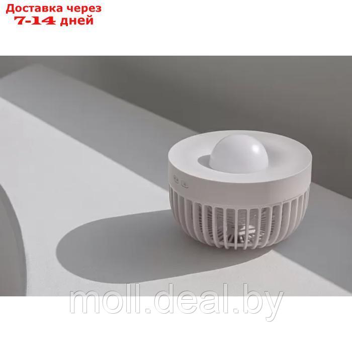 Антимоскитная лампа Xiaomi SOLOVE Mosquito Lamp 002D Grey, 10 Вт, до 10 м2, серая - фото 3 - id-p209759299