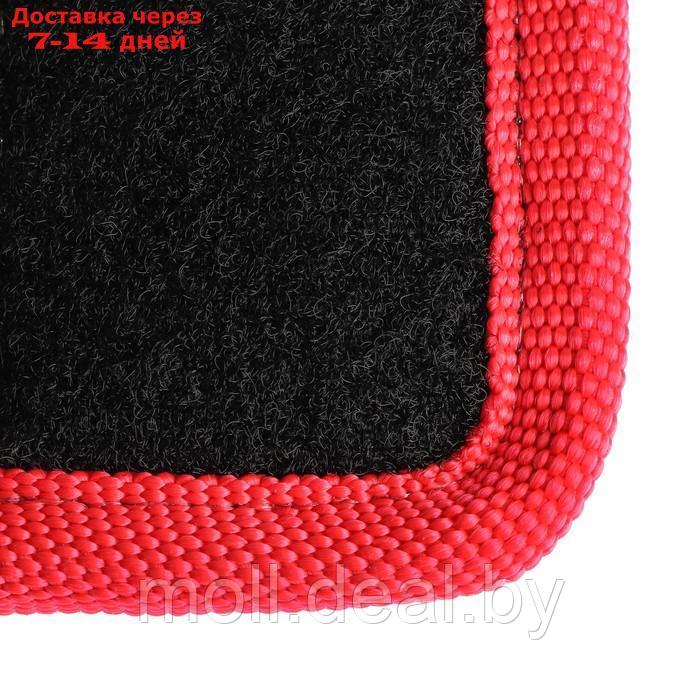 Органайзер-саквояж в багажник автомобиля, из EVA-материала, 30 см, красный кант - фото 6 - id-p209758258