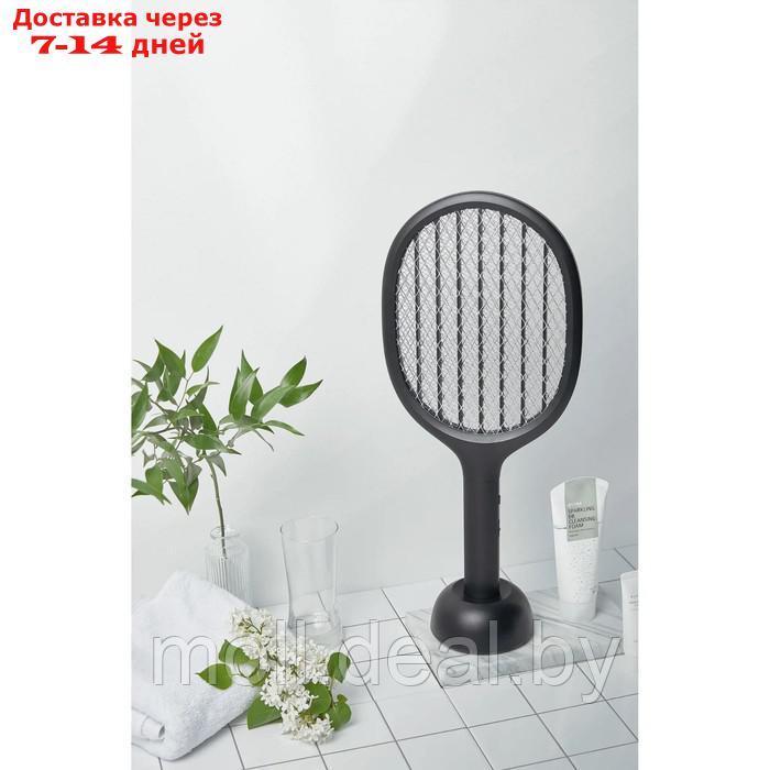 Мухобойка электрическая Xiaomi SOLOVE Electric Mosquito Swatter P1 Black, АКБ, чёрный - фото 4 - id-p209759302