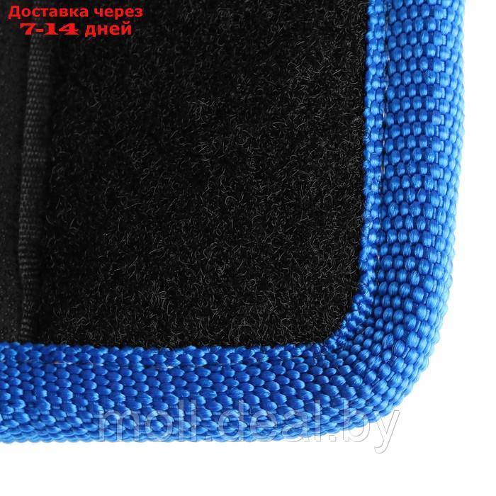 Органайзер-саквояж в багажник автомобиля, из EVA-материала, 70 см, синий кант - фото 6 - id-p209758265