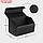 Органайзер-саквояж в багажник автомобиля, из EVA-материала, 50 см, черный кант, фото 3
