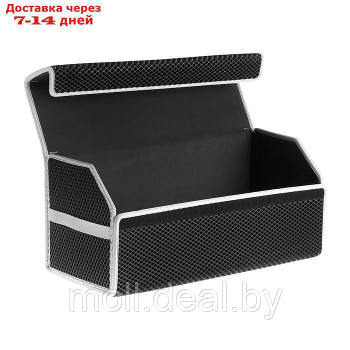 Органайзер-саквояж в багажник автомобиля, из EVA-материала, 70 см, серый кант - фото 4 - id-p209758268