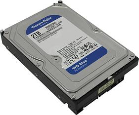 HDD 2 Tb SATA 6Gb/s Western Digital Blue WD20EZBX 3.5" 7200rpm 256Mb