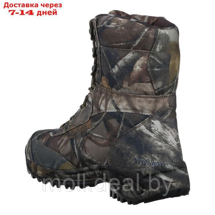Ботинки WANNGO WGH-01-TT-3, демисезонные, цвет черно-коричневый, размер 45 - фото 3 - id-p209817549