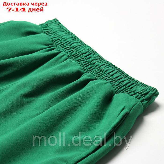 Шорты женские, цвет тёмно-зелёный, размер 44 (M) - фото 2 - id-p209817583