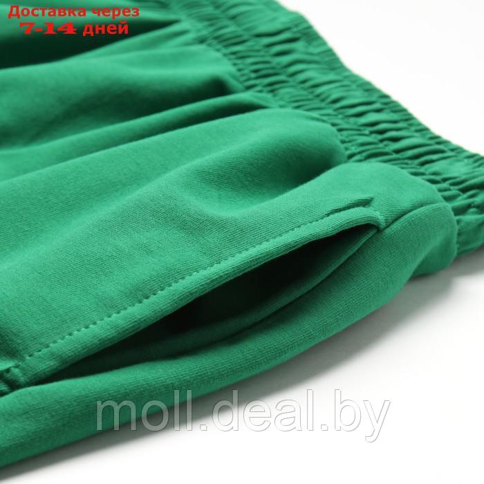 Шорты женские, цвет тёмно-зелёный, размер 46 (L) - фото 3 - id-p209817592