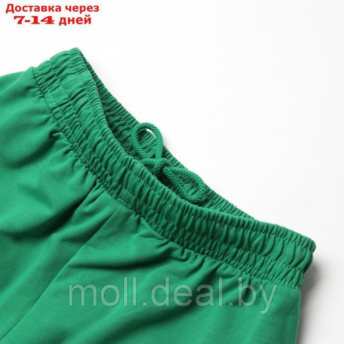 Шорты женские, цвет тёмно-зелёный, размер 46 (L) - фото 5 - id-p209817592