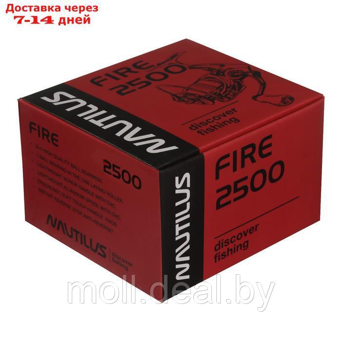 Катушка Nautilus Fire 2500, 6+1 подшипник, 5.1:1 - фото 5 - id-p209817629