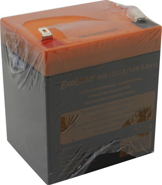 Аккумулятор Exegate HR 12-5.8 (12V, 5.8Ah) для UPS EX285951RUS