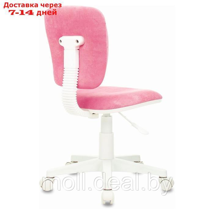 Кресло детское, розовое ткань вельвет, CH-W204NX/VELV36 - фото 3 - id-p209824654