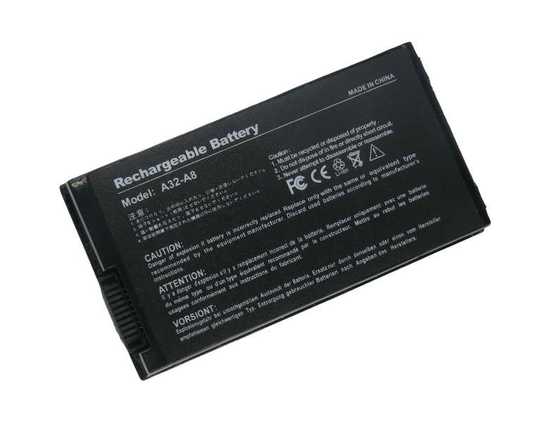 Аккумулятор (батарея) для ноутбука Asus A8000 (A32-A8) 11.1V 5200mAh