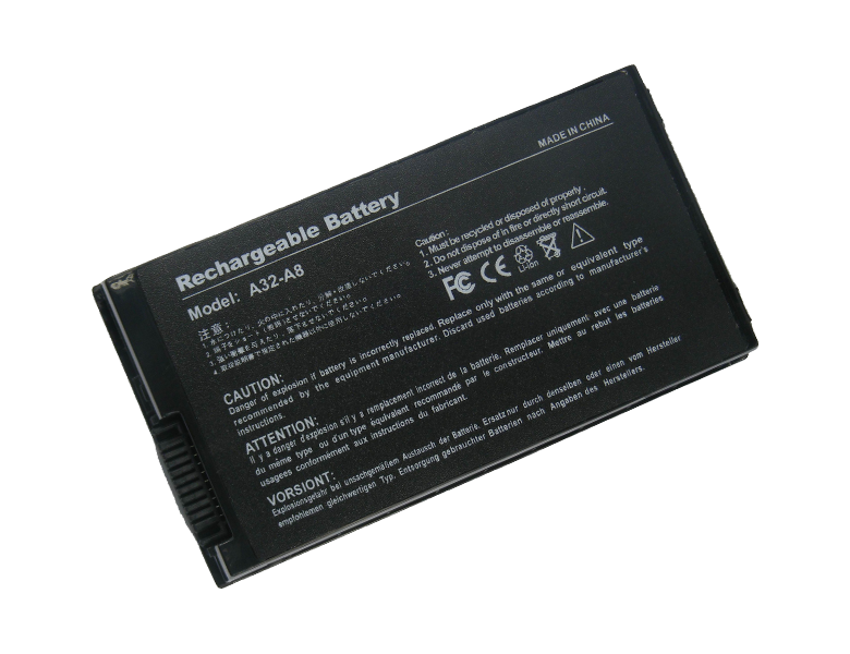 Аккумулятор (батарея) для ноутбука Asus F80 (A32-A8) 11.1V 5200mAh