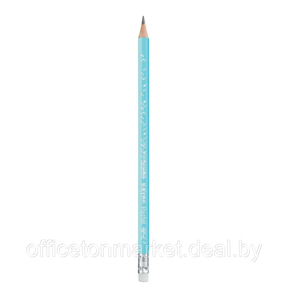Набор карандашей простых Maped "Pastel", HB, с ластиком, блистер - фото 2 - id-p137124380