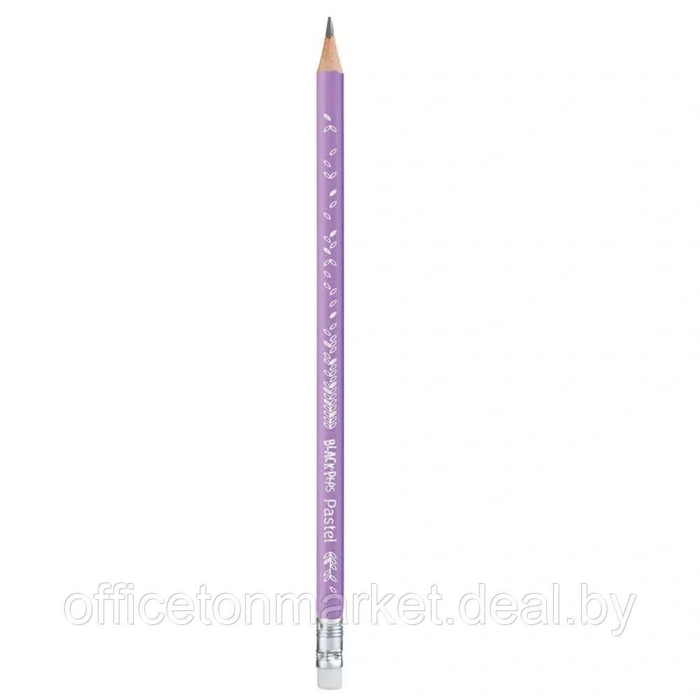 Набор карандашей простых Maped "Pastel", HB, с ластиком, блистер - фото 3 - id-p137124380