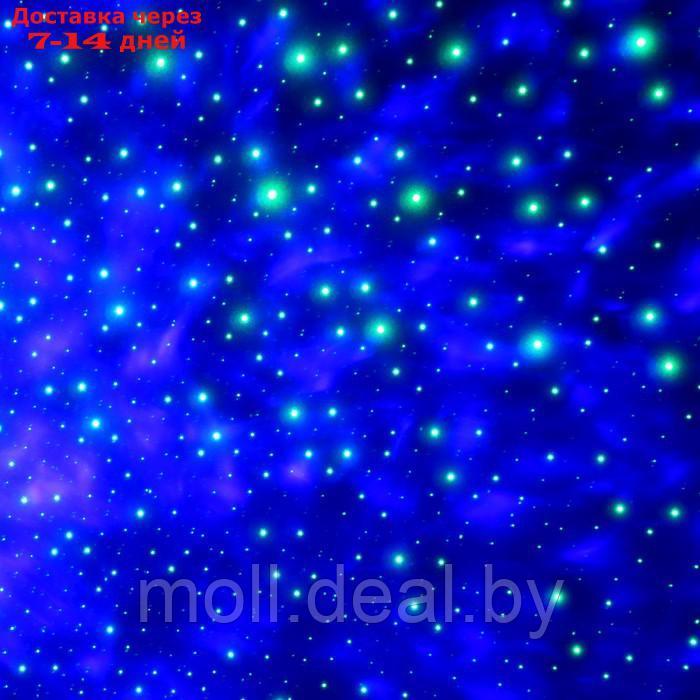 Световой прибор "Звездное небо" черный, 19х12 см, лазер/проектор, USB, Bluetooth, муз, RGB - фото 5 - id-p209824666
