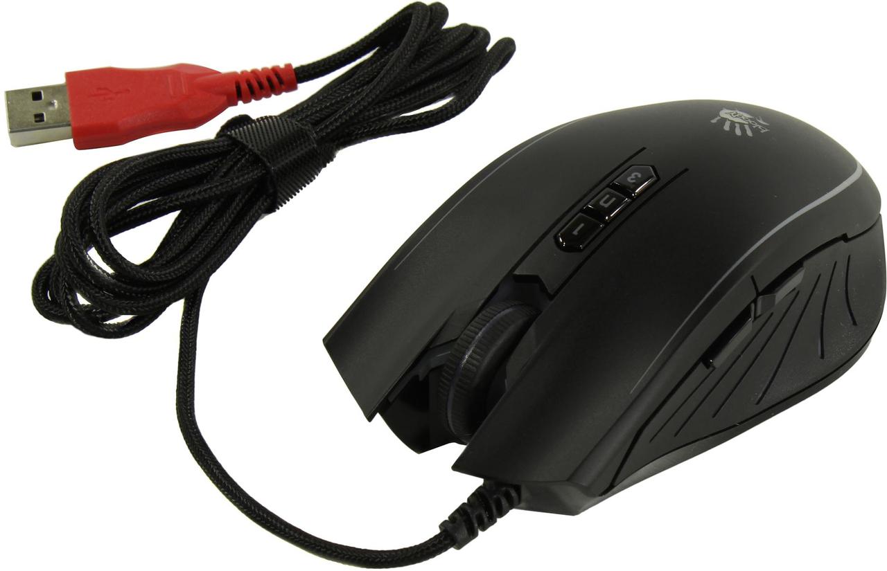 Bloody Gaming Mouse P81S Curve (RTL) USB 8btn+Roll