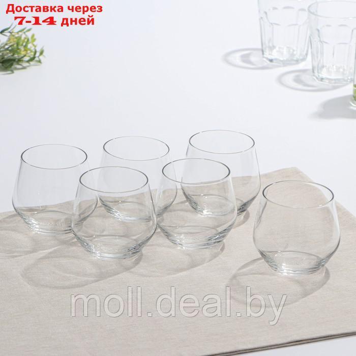 Набор стеклянных низких стаканов VAL SURLOIRE, 360 мл, 6 шт, цвет прозрачный - фото 1 - id-p209824729