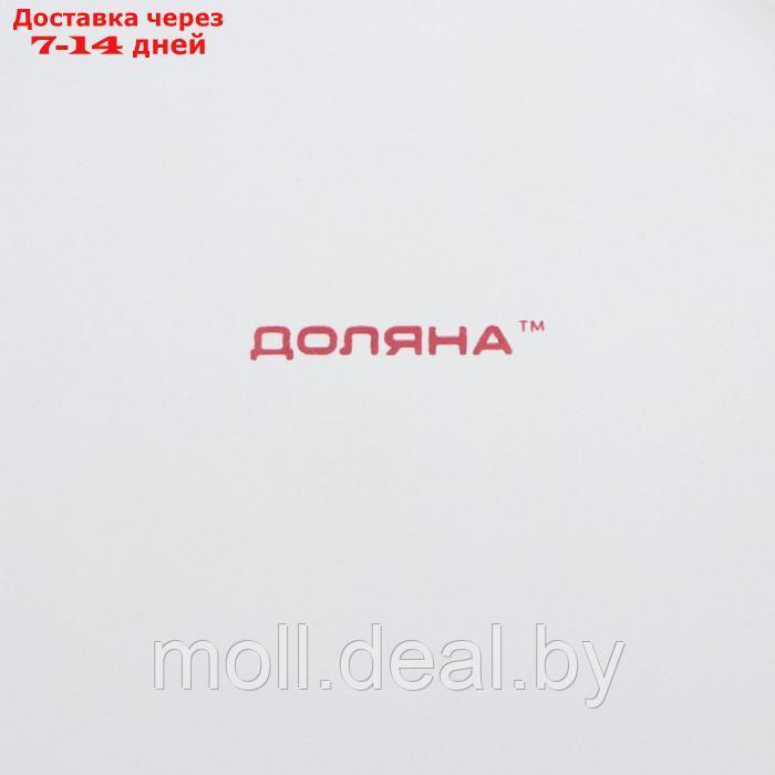 Тарелка керамическая обеденная Доляна "Ваниль", d=27 см, цвет белый - фото 4 - id-p209824756