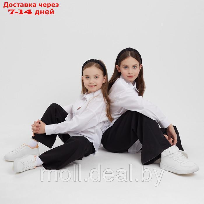 Рубашка для девочки MINAKU цвет белый, рост 164 см - фото 8 - id-p209819749