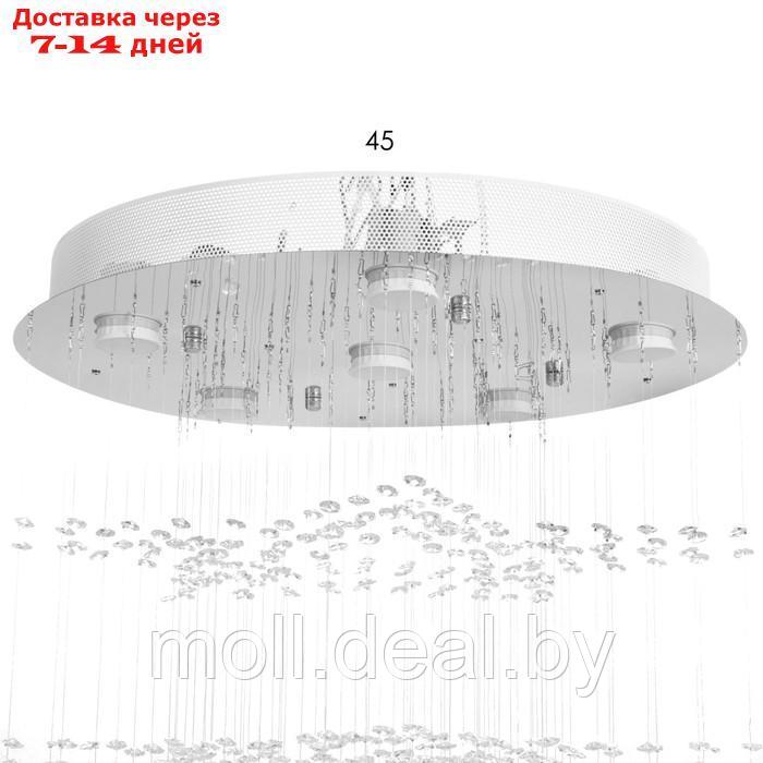 Светильник каскад "Звезда" 6xLED хром 50х50х84см - фото 9 - id-p209823786