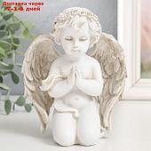 Сувенир полистоун "Ангелочек - молитва" 13,5х7,8х11,5 см