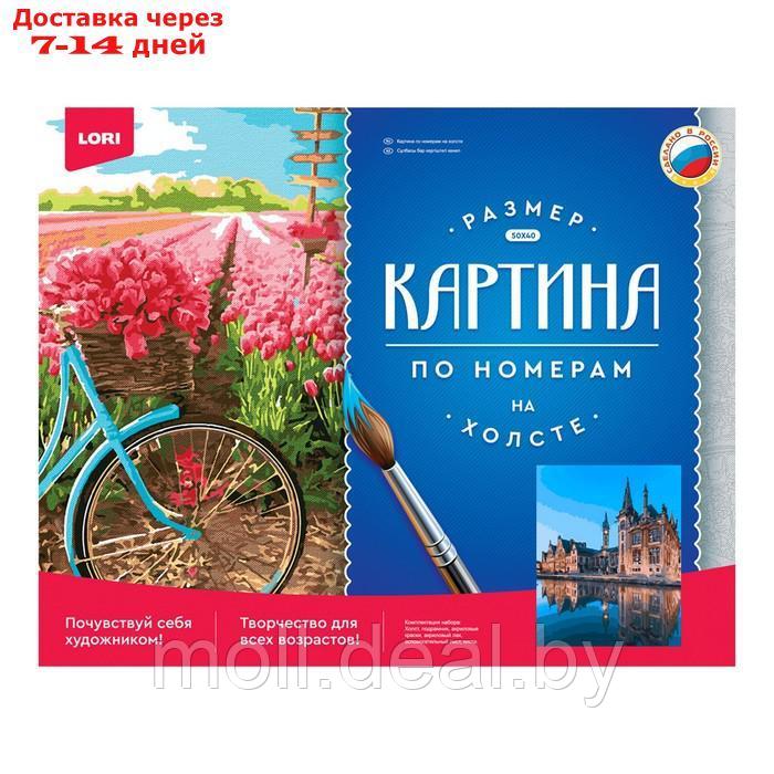 Картина по номерам холст на подрамнике 40*50см "Город Гент" Рх-080 - фото 3 - id-p209820892