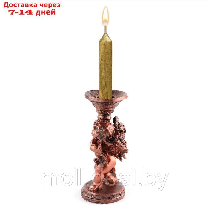 Подсвечник "Ангелок", d-2 см, на одну свечу, 6 х 12.8 см - фото 3 - id-p209818904