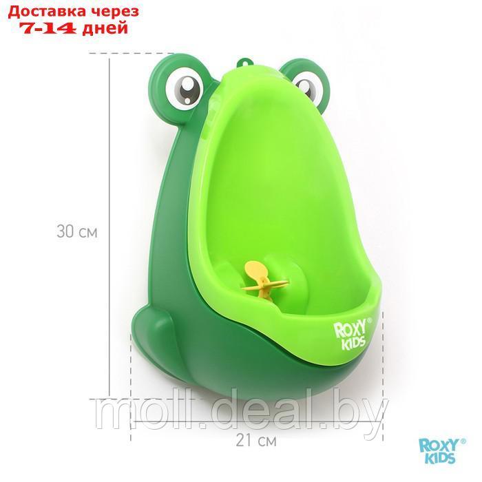 Писсуар "Лягушка с прицелом" для мальчиков, на присосках, цвет зеленый - фото 6 - id-p209813955