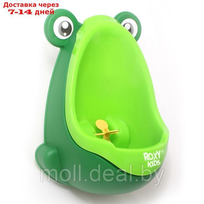 Писсуар "Лягушка с прицелом" для мальчиков, на присосках, цвет зеленый - фото 8 - id-p209813955