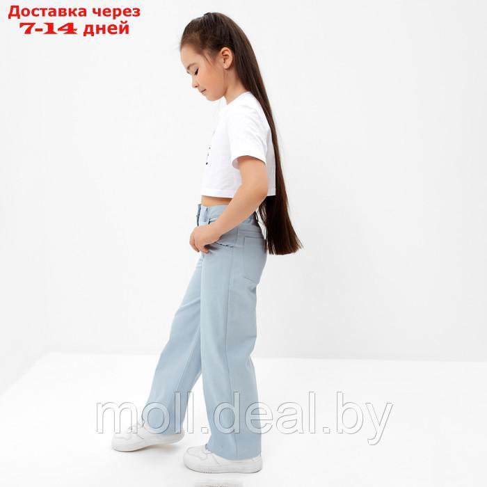 Джинсы для девочки KAFTAN р. 30 (98-104 см), голубой - фото 2 - id-p209813978