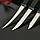 Набор кухонных ножей "TRAMONTINA Felice", 3 предмета, цвет черный, фото 2
