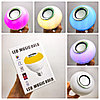 Музыкальная мульти RGB лампа колонка Led Music Bulb с пультом управления / Умная Bluetooth лампочка 16 цветовы, фото 3