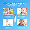 Аспиратор назальный для детей Children’s nasal aspirator ZLY-018 (6 режимов работы) / Бесшумный соплеотсос, фото 4