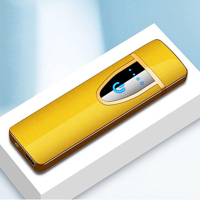 Электронная USB зажигалка LIGHTER Smoking Set - фото 1 - id-p173937344