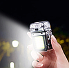 Электронная водонепроницаемая пьезо зажигалка - фонарик с USB зарядкой LIGHTER, фото 5
