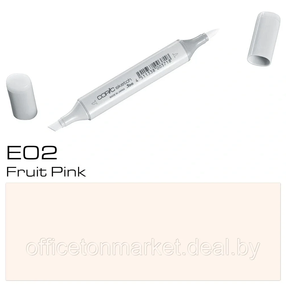 Маркер перманентный "Copic Sketch", E-02 фруктовый розовый - фото 1 - id-p137130449