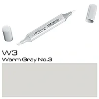 Маркер перманентный "Copic Sketch", W-3 теплый серый №3