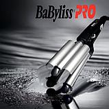 Плойка для волос BaByliss Pro TOURMALINE TRIPLE тройная 22,19,22мм, фото 4