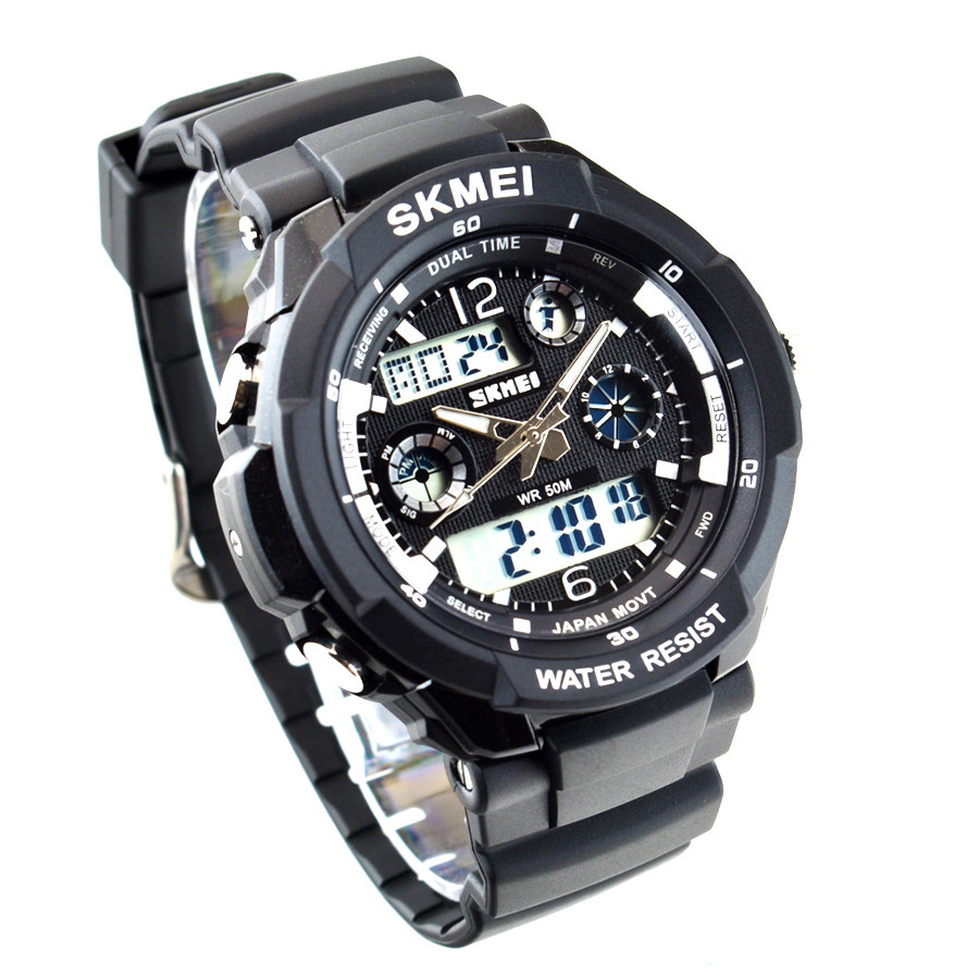 Мужские наручные часы Skmei 0931BK - фото 4 - id-p208868465