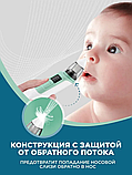 Аспиратор назальный для детей Childrens nasal aspirator ZLY-018 (6 режимов работы) / Бесшумный соплеотсос, фото 2