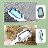 SPA расческа для кошек и собак Pet cleaning hair removal comb 3 в 1 (чистка, расческа, массаж) / Скребок для, фото 7