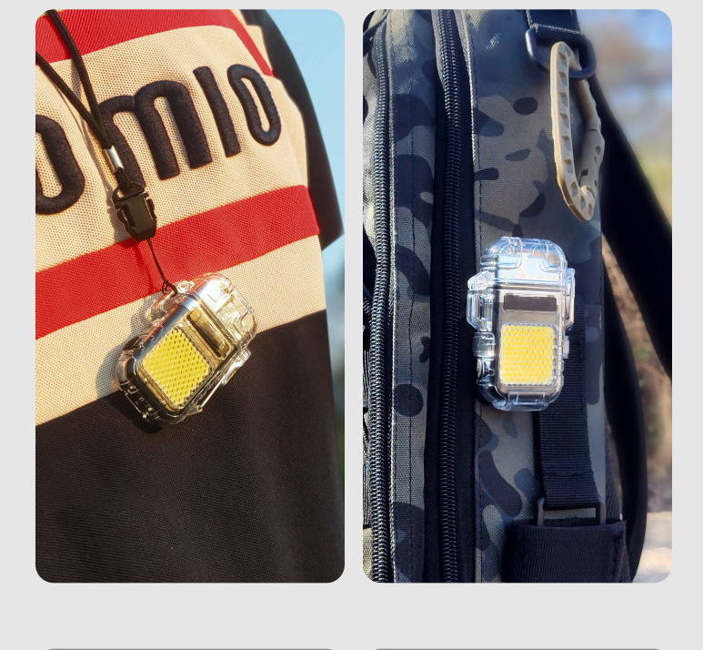 Электронная водонепроницаемая пьезо зажигалка - фонарик с USB зарядкой LIGHTER Оранжевая - фото 9 - id-p209905819