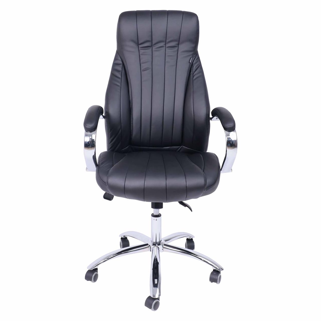Кресло поворотное MASTIF, натуральная кожа, черный - фото 2 - id-p209905842